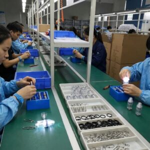 Sikes factory production line manufacturing underwater fishing lights with direct factory price