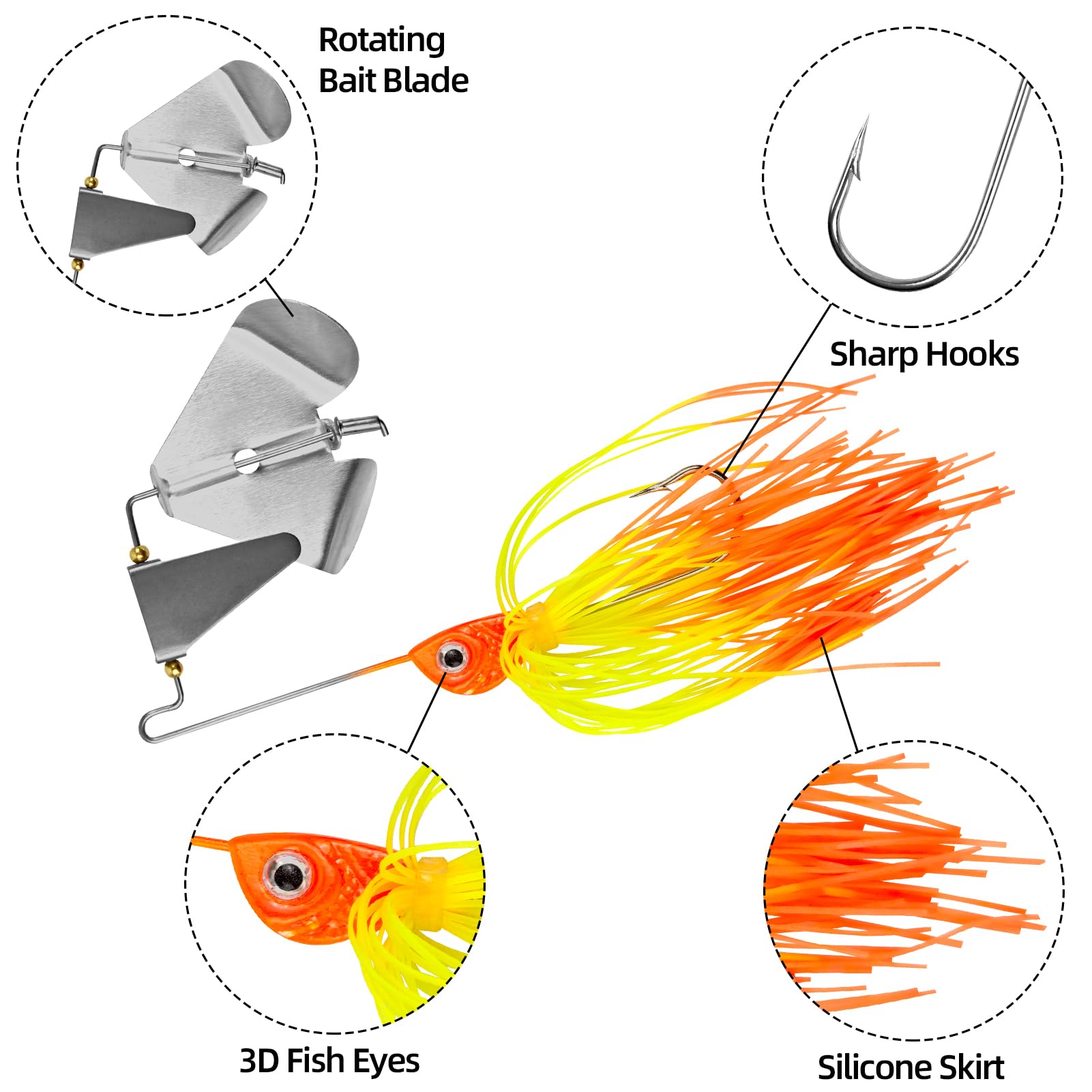 Wholesale Spinner Baits for Bass Fishing-XSikes | Leading Supplier of Professional Fishing & Navigation Lights Wholesale Spinner Baits for Bass Fishing-XSikes | Leading Supplier of Professional Fishing & Navigation Lights