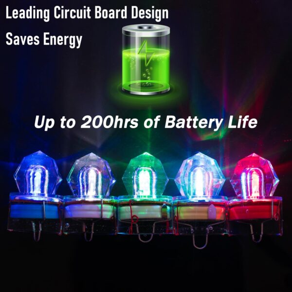 Mini Underwater Fishing Light – Portable Submersible LED Fish Attractor for Kayak, Dock & Night Fishing