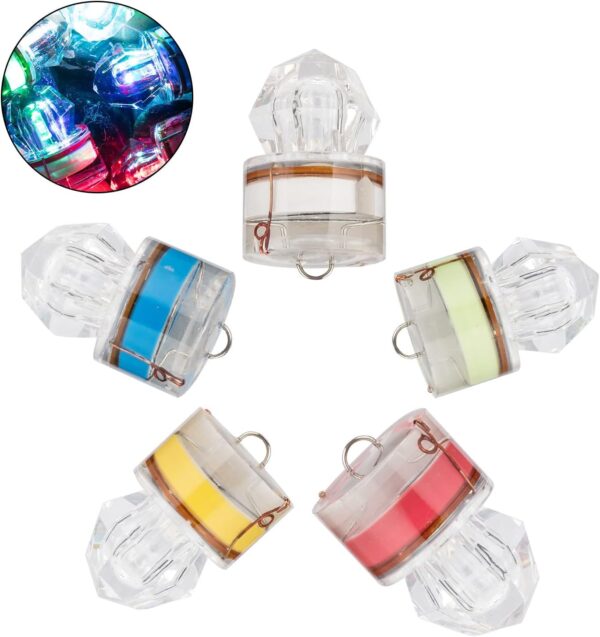 Mini Underwater Fishing Light – Portable Submersible LED Fish Attractor for Kayak, Dock & Night Fishing