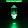 Underwater LED Fishing Lights – Green Deep Drop Lure Light, Waterproof Strobe 2,100 ft Depth Perfect for Swordfish, Halibut, Tuna & Grouper