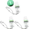 Underwater LED Fishing Lights – Green Deep Drop Lure Light, Waterproof Strobe 2,100 ft Depth Perfect for Swordfish, Halibut, Tuna & Grouper