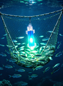 dispobile underwater fishing lights