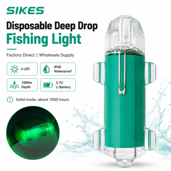 Disposable LED Underwater Fishing Light