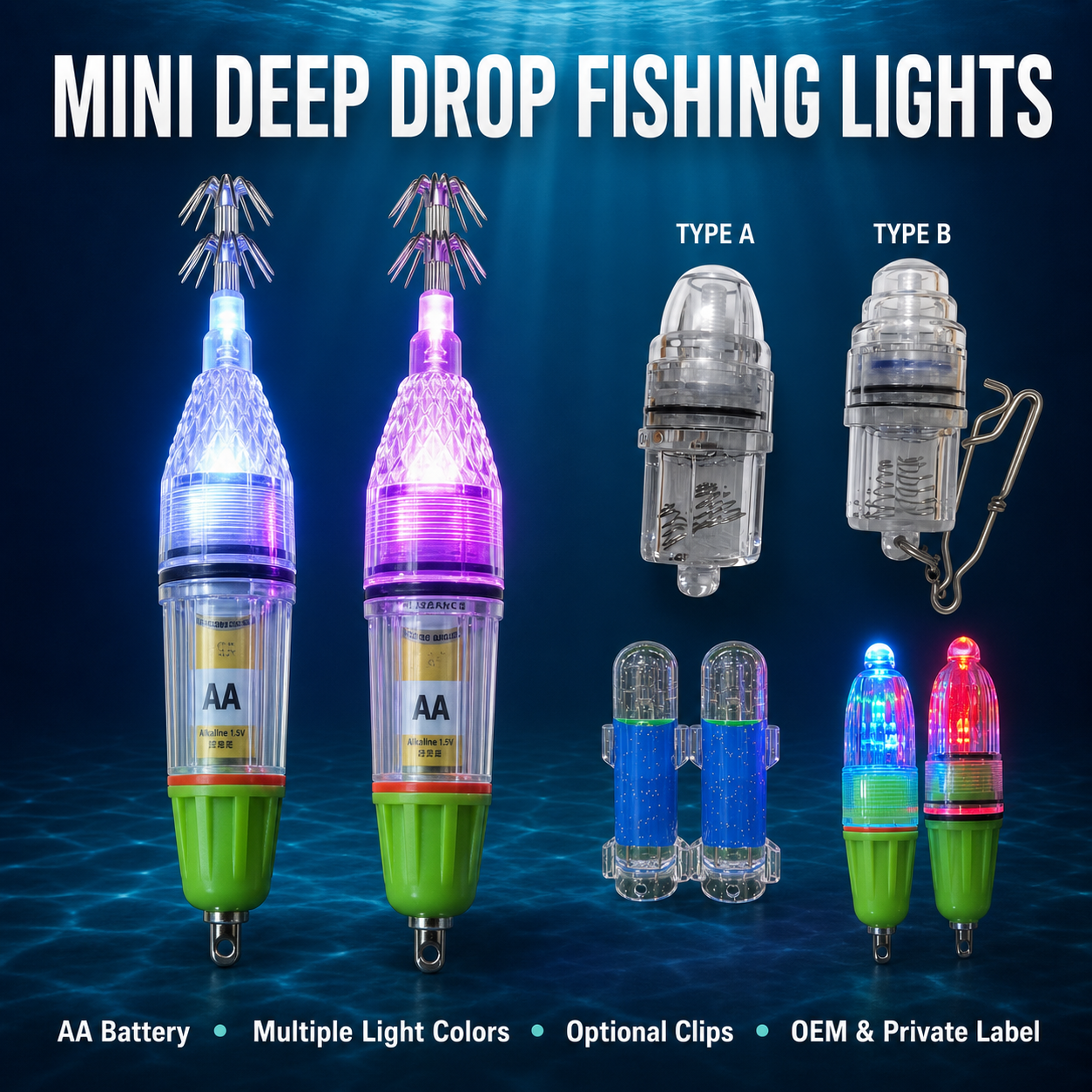 Sikes OEM Deep Drop Fishing Light Solutions OEM Deep Drop Fishing Light Solutions