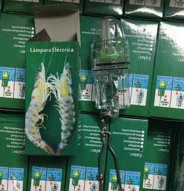 Green Spotlights for Boat Night Fishing