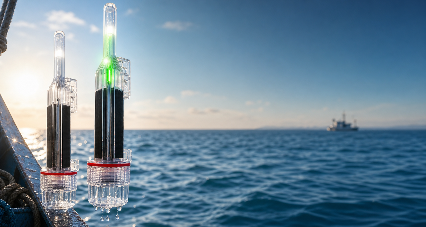 solar powered fishing buoys