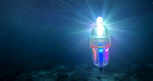 XC-190 mini LED underwater fishing luring light in dark environment attracting squid