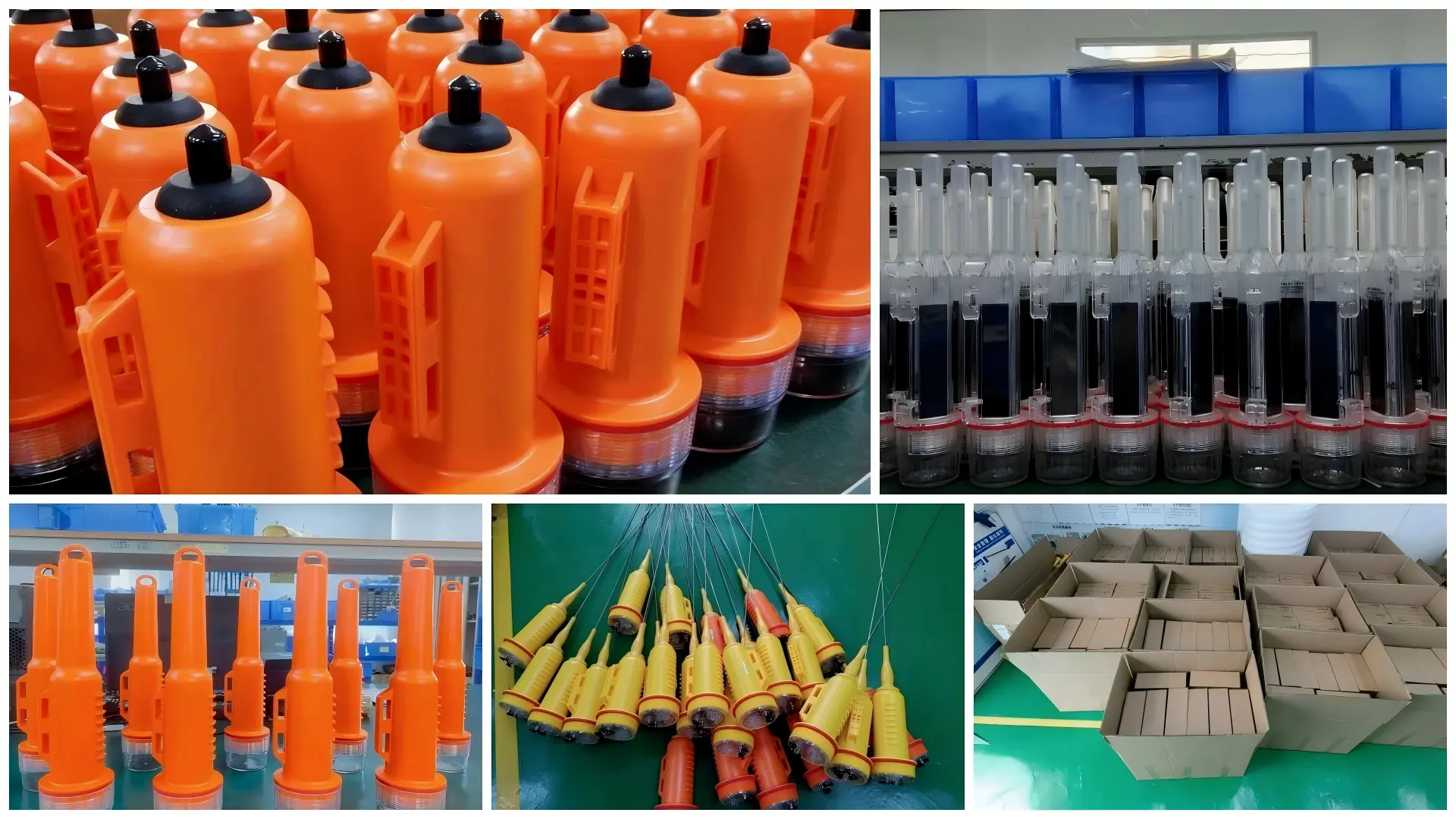 Sikes AIS buoy production line and warehouse facility