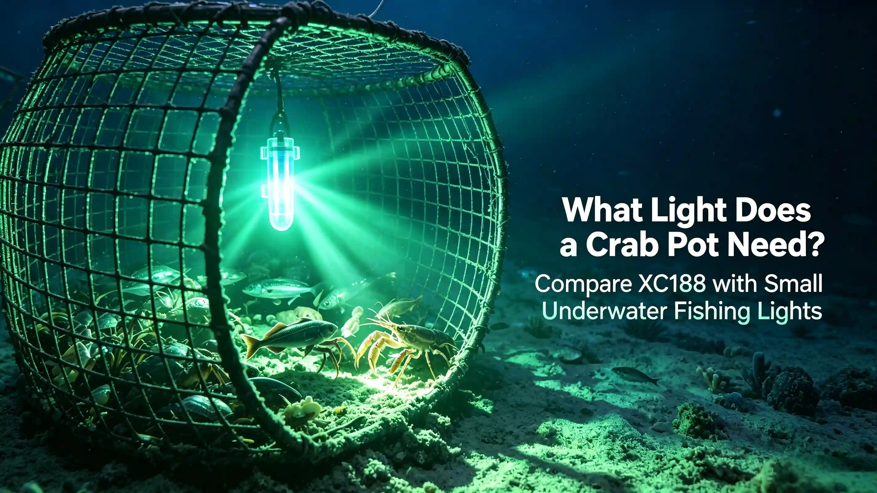 Commercial Crab Pot Lighting Guide: How Underwater LED Lights Boost Catch Rates in Deep-Water Traps-Underwater Fishing Lights & AIS Fishing Buoys Manufacturer