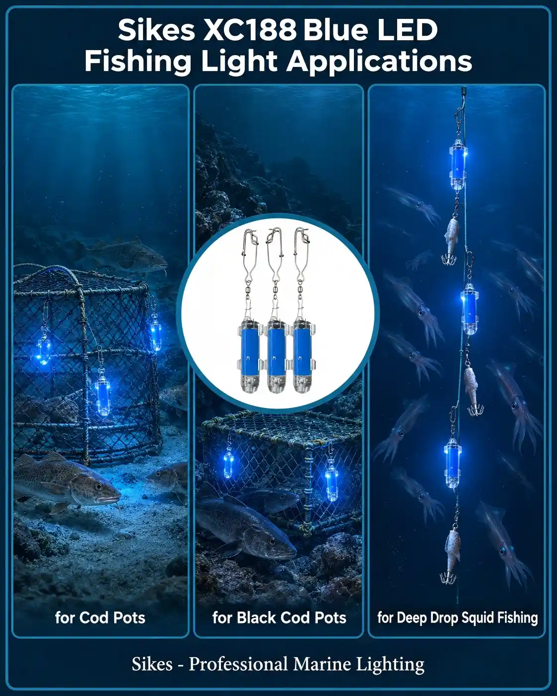 Commercial Fishing Lights Guide: Spectrum, Depth & Gear Setup-Underwater Fishing Lights & AIS Fishing Buoys Manufacturer